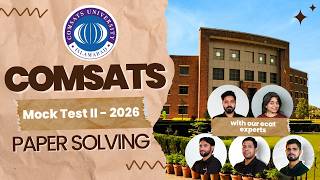 COMSATS/NTS Mock Test - II 2026 Marathon screenshot 5
