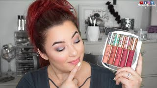 TARTE POUT PLEASURES - LIVE SWATCHES & MY GIVEAWAY