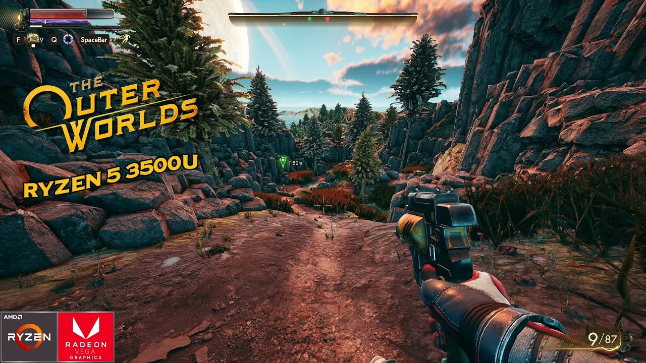 The Outer Worlds Ryzen 5 3500u 8gb Ram Updated Video Youtube 