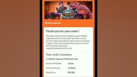 How to buy Mobile Legends Diamonds using codashop