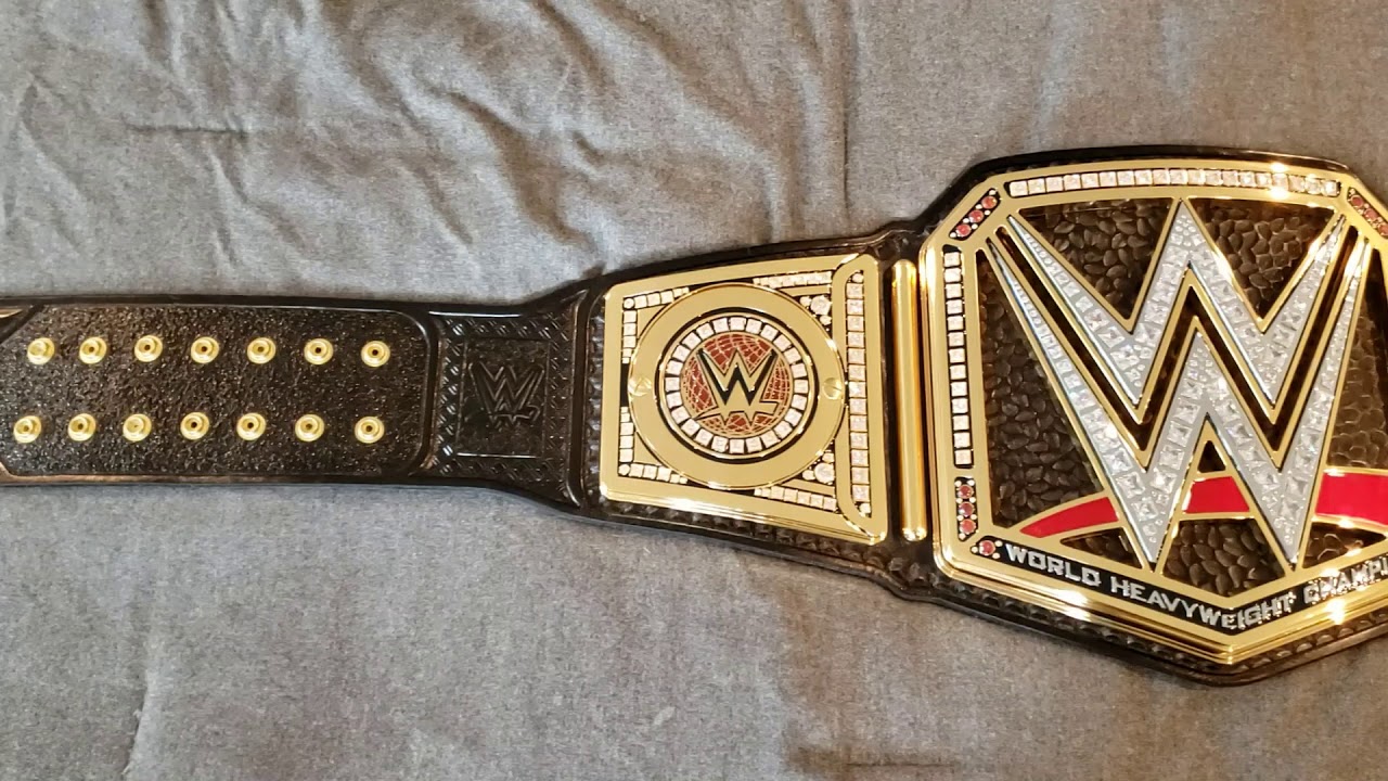 wwe elite belt