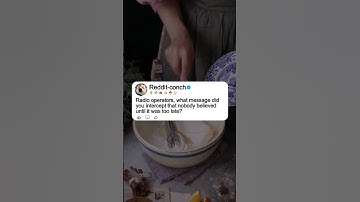 Radio operators, what message did you intercept that nobody believed until it was too late? #shorts