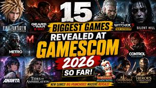 GAMESCOM 2026 JUST GOT INSANE… 15 BIGGEST GAMES REVEALED! 🎮🔥