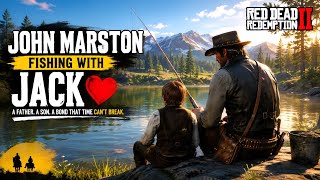 John & Jack's Fishing Trip | RDR2 PC Gameplay