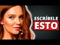 Envíale este mensaje a la chica que te gusta y LOGRA que responda | Eficacia del 95%