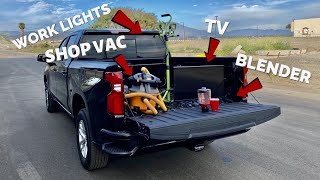 Testing My Silverado Bed Power Outlet
