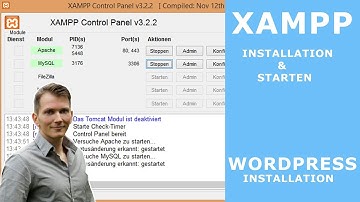 XAMPP installieren & einrichten  - WordPress installation auf XAMPP | tutorial deutsch - 2017
