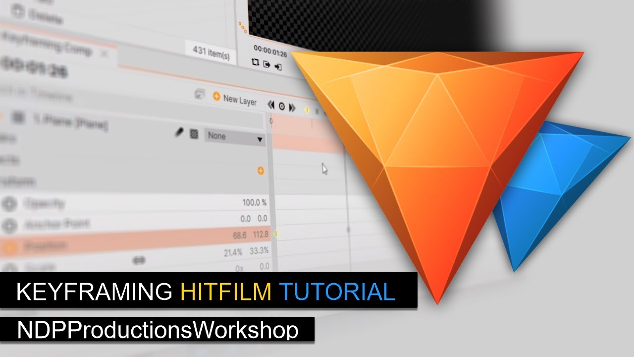 Keyframing Beginner Tutorial | Hitfilm Express Tutorial