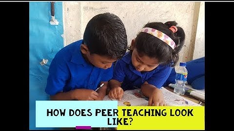 Peer Teaching at Classroom| Kids learn better through collaboration