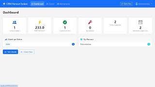CRM Solar Panels – Full Stack MEAN Application