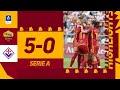 5-0! CAMPIONESSE D&#39;ITALIA | Roma 5-0 Fiorentina | Highlights Serie A Femminile 2023-24