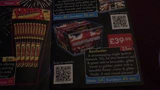 Lidl Firework Leaflet 2018 U.K