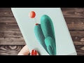 Обзор чехла для Iphone XS MAX, 3D кактус