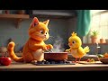 Cat vs bird cooking competition 😮😂😆 very funny 😂🤣