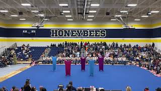 SHS STINGERETTES Silly Sacks at Halloween Pep Rally 10-29-21
