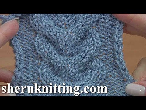 How to Knit Horseshoe Cable Stitch