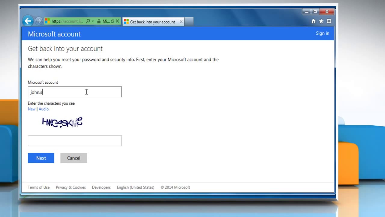 เข้าสู่ระบบhotmail  Update  Fix Login issue if Hotmail™ Credentials are Forgotten