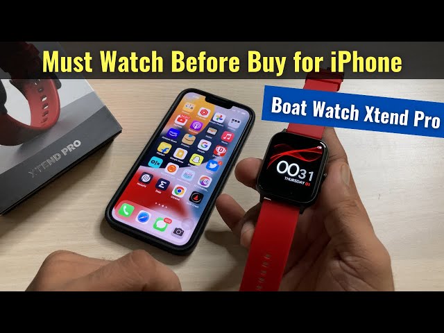 Boat smart watch connect to iphone Clearance