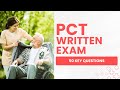 Patient Care Technician Test - PCT Mock Written Exam Review (50 Key Questions)