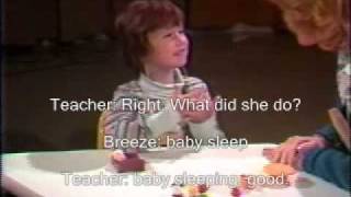 Hearing and Deaf 3 Year olds; captioned