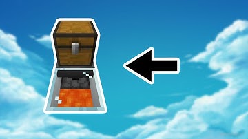 Cách làm thùng rác tự động trong minecraft