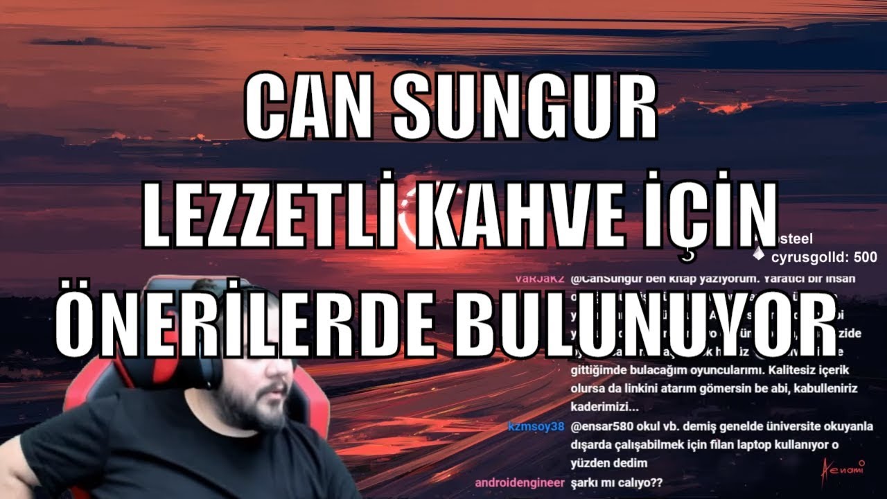 Can Sungur Lezzetli Kahve İçin Tavsiyelerde Bulunuyor