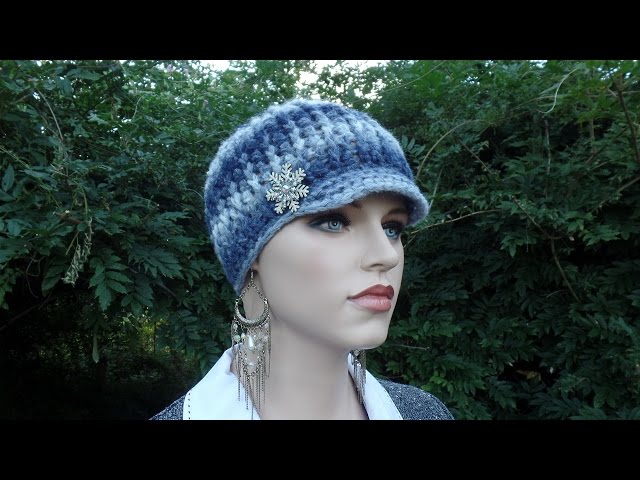Easy Beginner Basic Blue Beanie/ Crochet Easy Unisex Hat/Free Crochet  Tutorial Bag O Day Crochet 