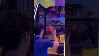 Ai籃球機翹粗框首次摸出300分#shorts #籃球機 #投籃機 #arcade #basketball #music #籃球