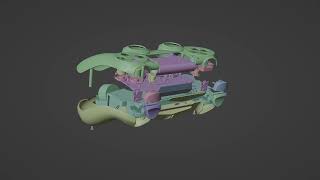 Exploded View animation in Blender 3.0