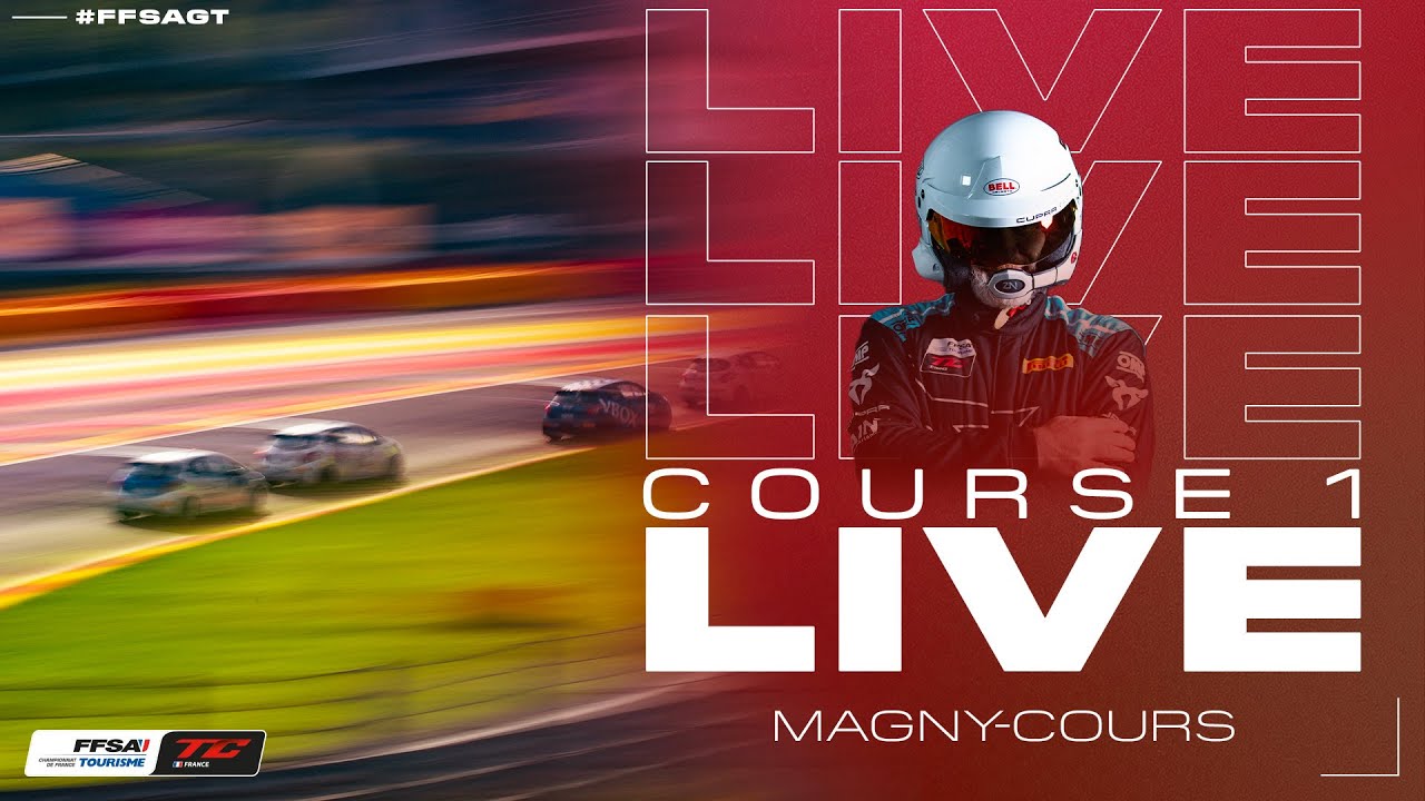 LIVE – Course 1 - Championnat de France FFSA Tourisme – Magny-Cours