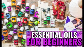 Essential Oils for Beginners | Tips & Tricks Young Living Starter Kit | Angela Lanter