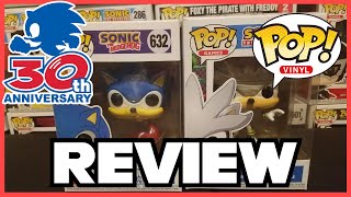 Sonic 30th Anniversary Funko Pop Review! (Classic Sonic & Silver