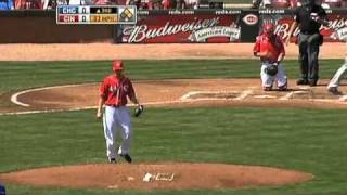 2010/04/11 Leake's strong outing