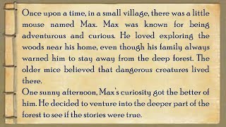 SHORT STORIES WITH COMPREHENSION QUESTIONS FOR FOURTH GRADE