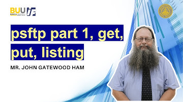 psftp part 1, get, put, listing