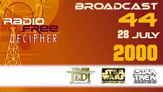 Broadcast 44 - Radio Free Decipher (28 July, 2000): San Diego Comic Con 2000 Interviews