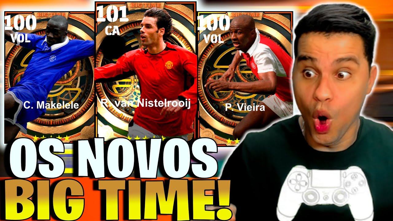 NOVOS BIG TIME DO EFOOTBALL 2023 MOBILE - YouTube