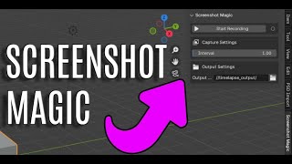 Screenshot Magic - Blender Plugin