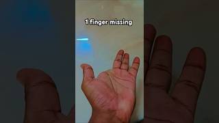 1 finger missing 😭#short video #ytshort # magic✨#shorts #viralvideo #trending #youtubeshorts #funny