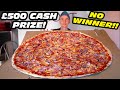 500 unbeatable big o pizza challenge  irelands largest pizza 33 inches