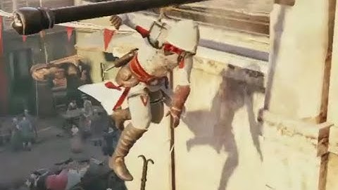 AC Unity - Spinning Controlled Descent is easier now with ACU Fix mod!