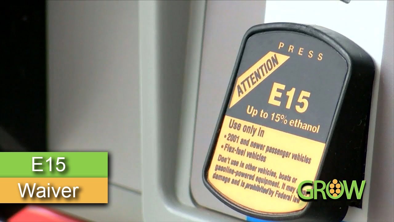 EPA issues emergency waiver allowing E15 gasoline during summer driving season YouTube