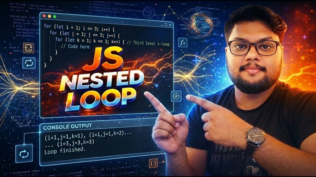JavaScript Nested Loop Explained for Beginners | Syntax, Pattern ...
