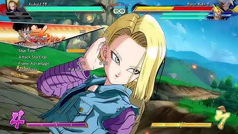 [#DBFZ] Android 18 Double Rejump Combos | Dragon Ball FighterZ