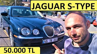 #Jaguar S-Type 3.0 V6 (2002) İncelemesi. 50.000 TL'ye bu kadar lüks bulunmaz!