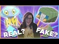 Real or Fake Pokemon Challenge With My Sister!