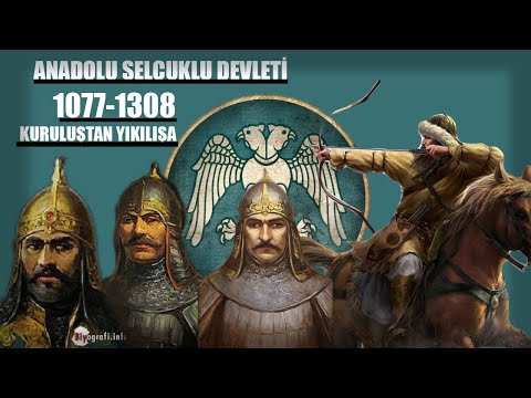 Anadolu Selçuklu Devleti Kuruluştan Yıkılışa | 1077-1308 | Hızlı Anlatım 2D Harita Üstünde Anlatım