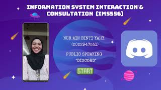 Discord - Public Speaking IMS556