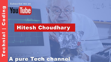 Hitesh Choudhary - Learn about programming and technology