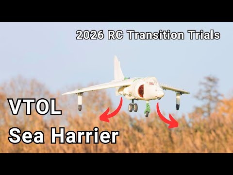 Rc Harrier | This 3d‑printed Jet Performs Real Vtol… Mind‑blowing!